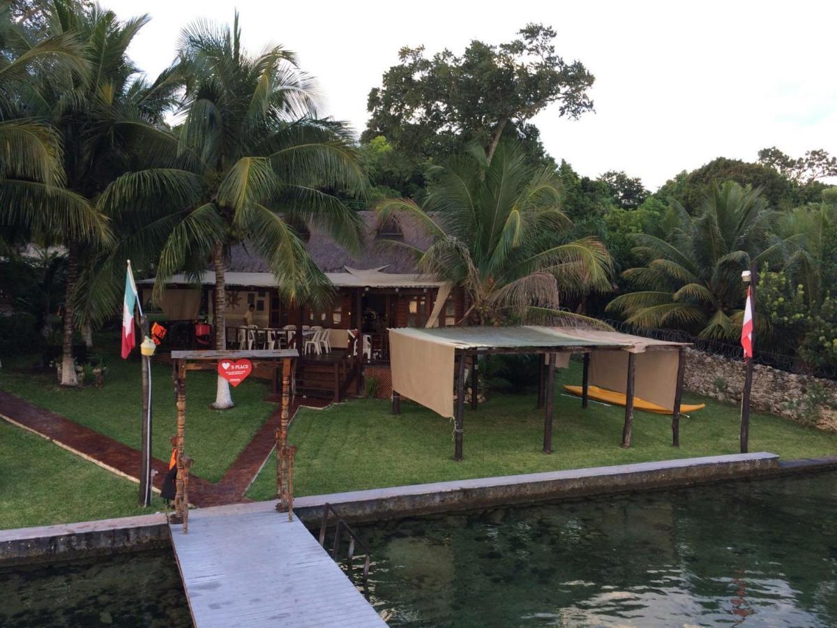 Coras Place Bacalar Lagoon Front Εξωτερικό φωτογραφία