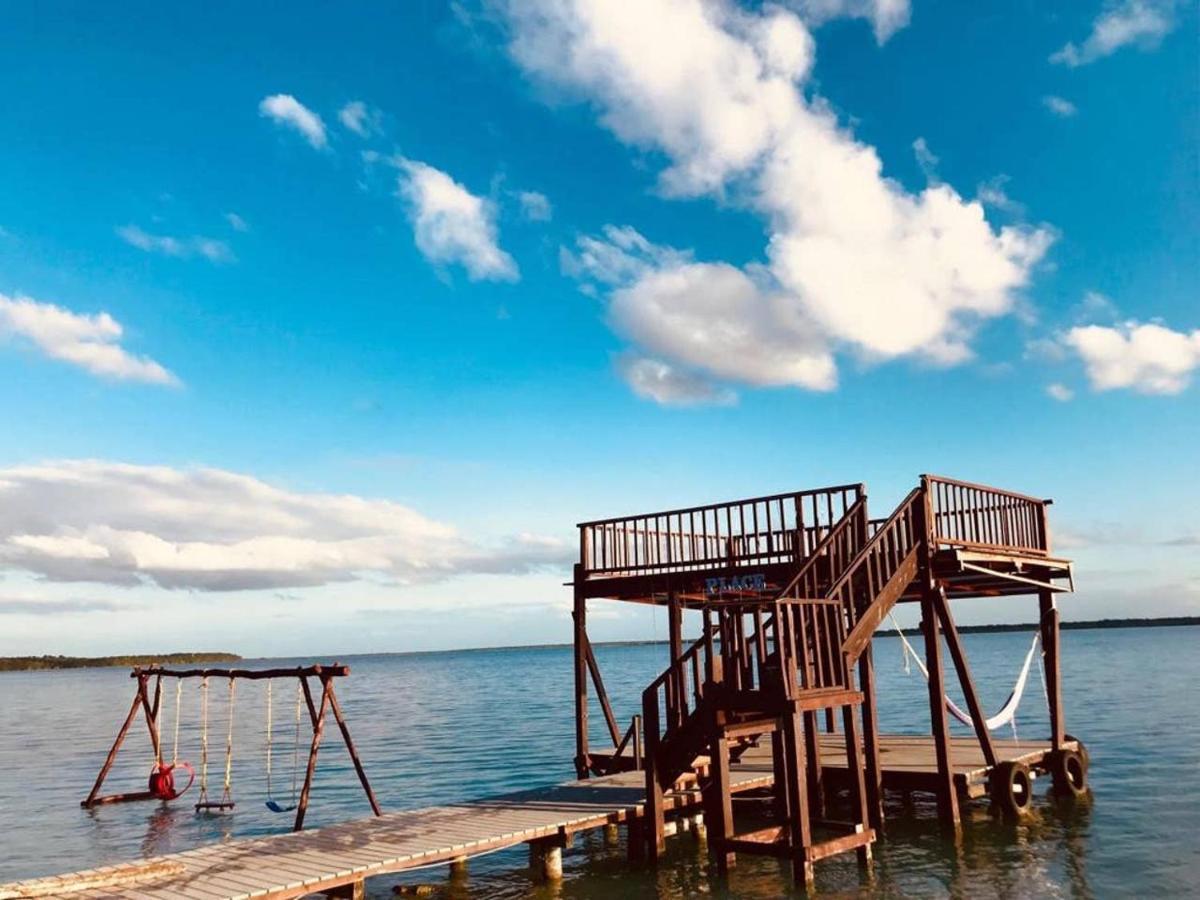 Coras Place Bacalar Lagoon Front Εξωτερικό φωτογραφία