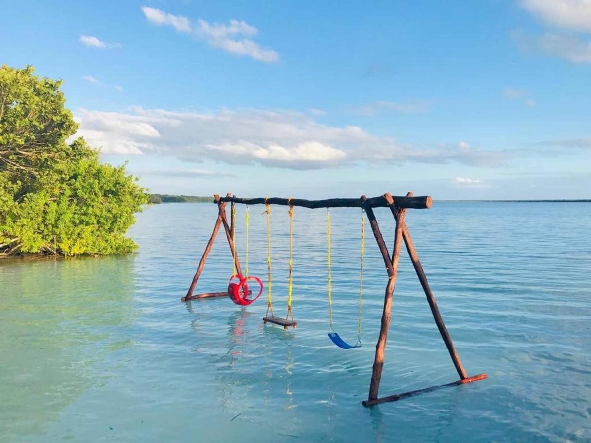 Coras Place Bacalar Lagoon Front Εξωτερικό φωτογραφία