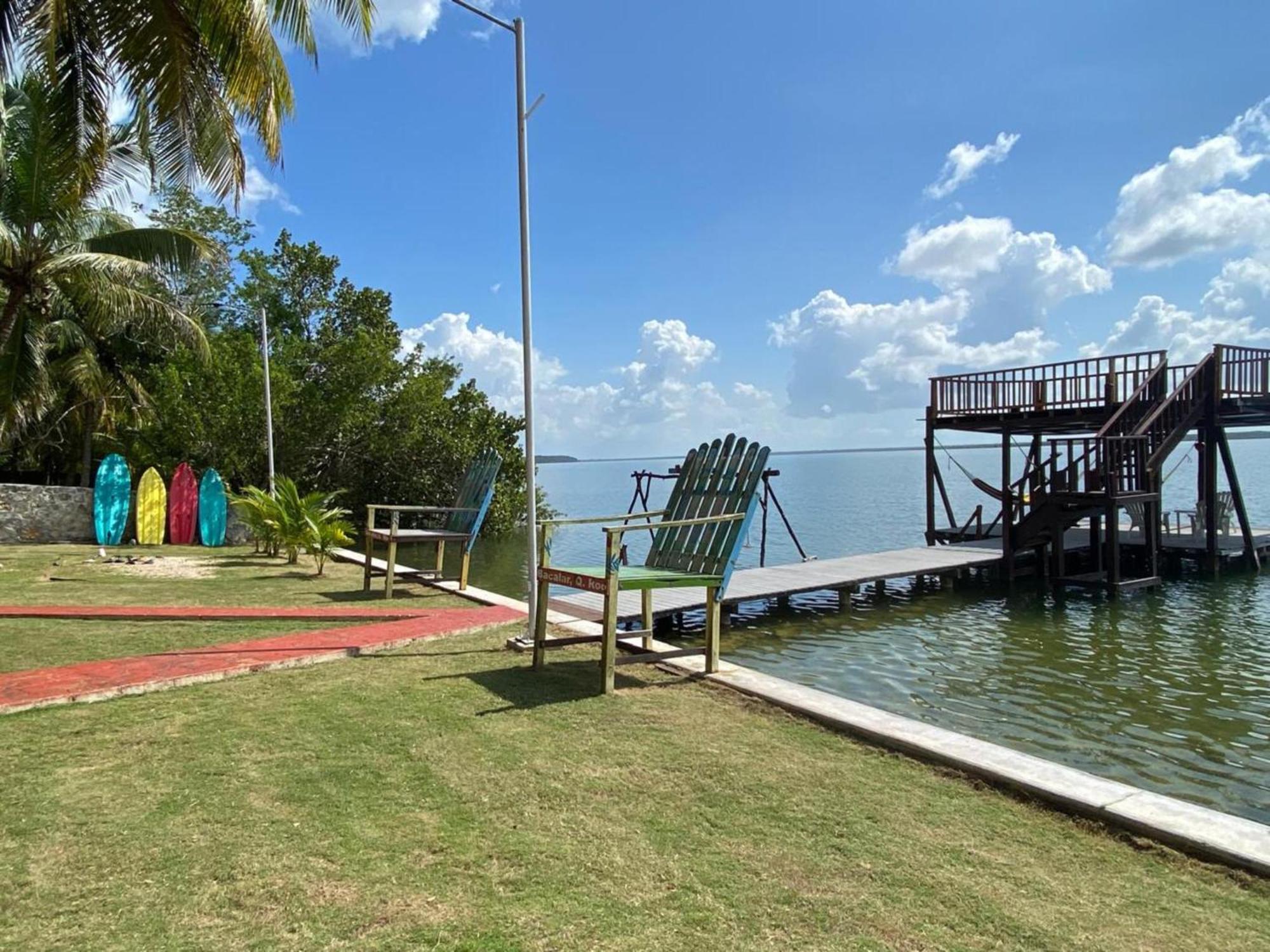 Coras Place Bacalar Lagoon Front Εξωτερικό φωτογραφία