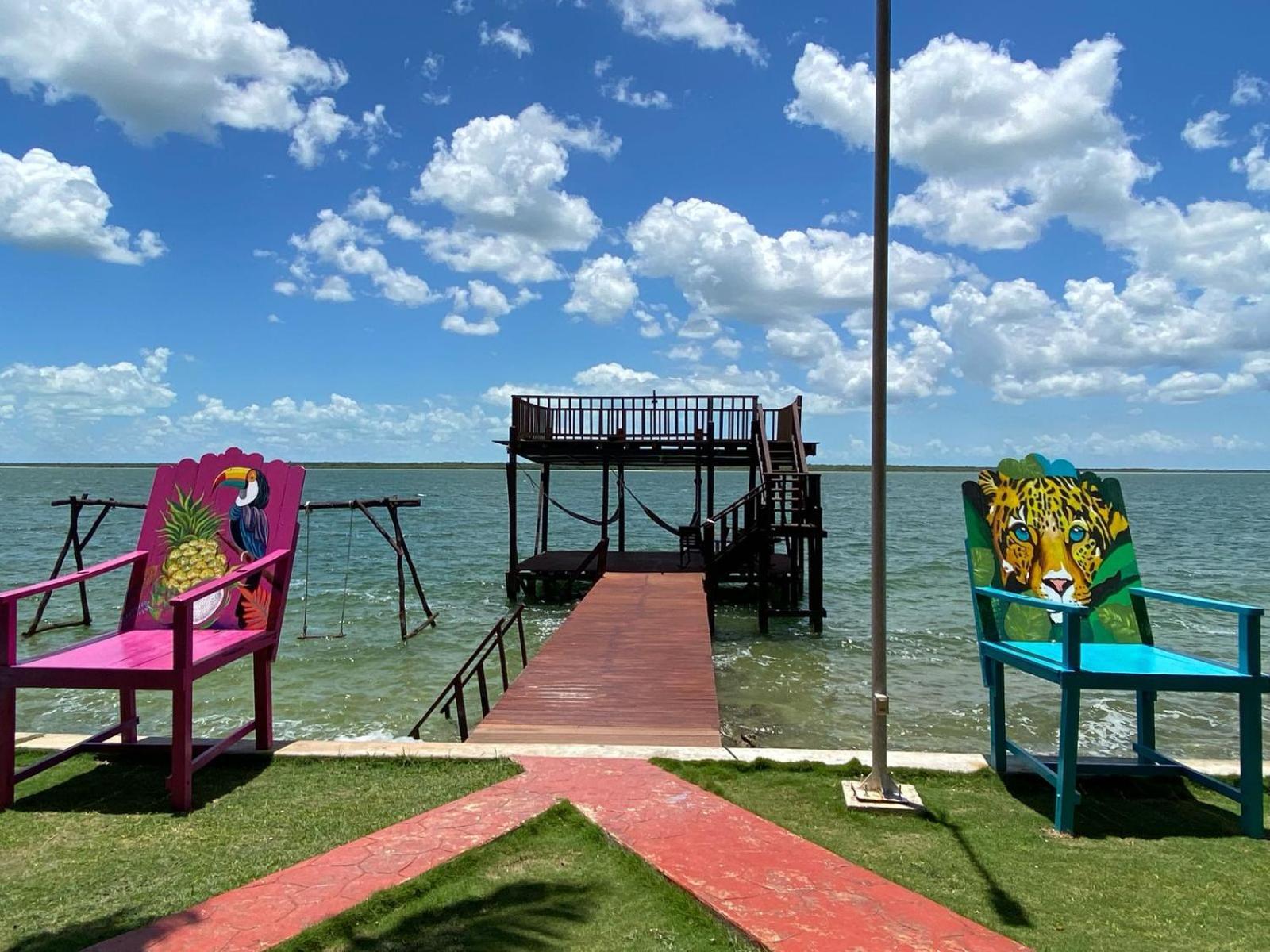 Coras Place Bacalar Lagoon Front Εξωτερικό φωτογραφία